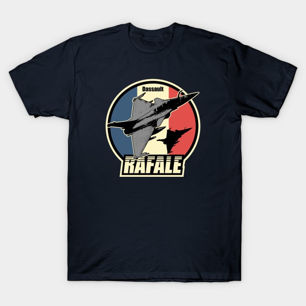 Dassault Rafale T-Shirt by Tailgunnerstudios